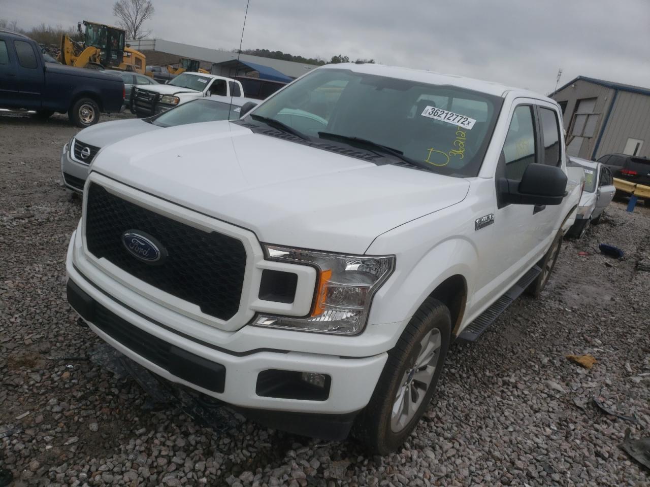 Photo 2 from auction – 2018 FORD F150 SUPER with VIN 1FTEW1E58JKF49143