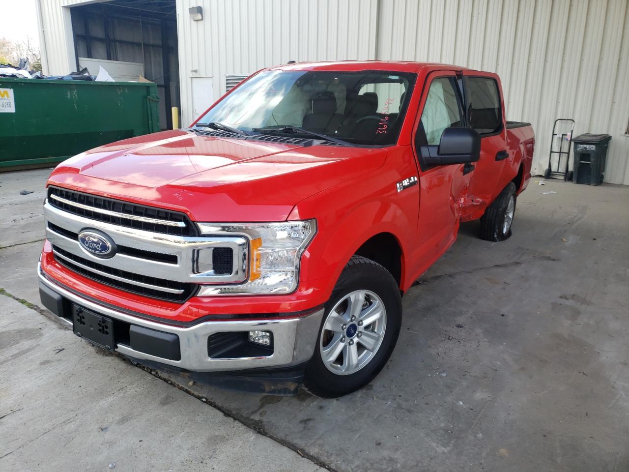 Photo 2 from auction – 2018 FORD F150 SUPER with VIN 1FTEW1CG9JFC80261