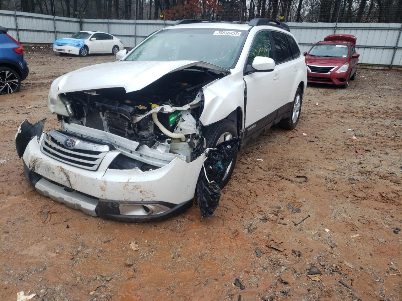 Photo 2 from auction – 2010 SUBARU OUTBACK 2. with VIN 4S4BRCKC4A3364649