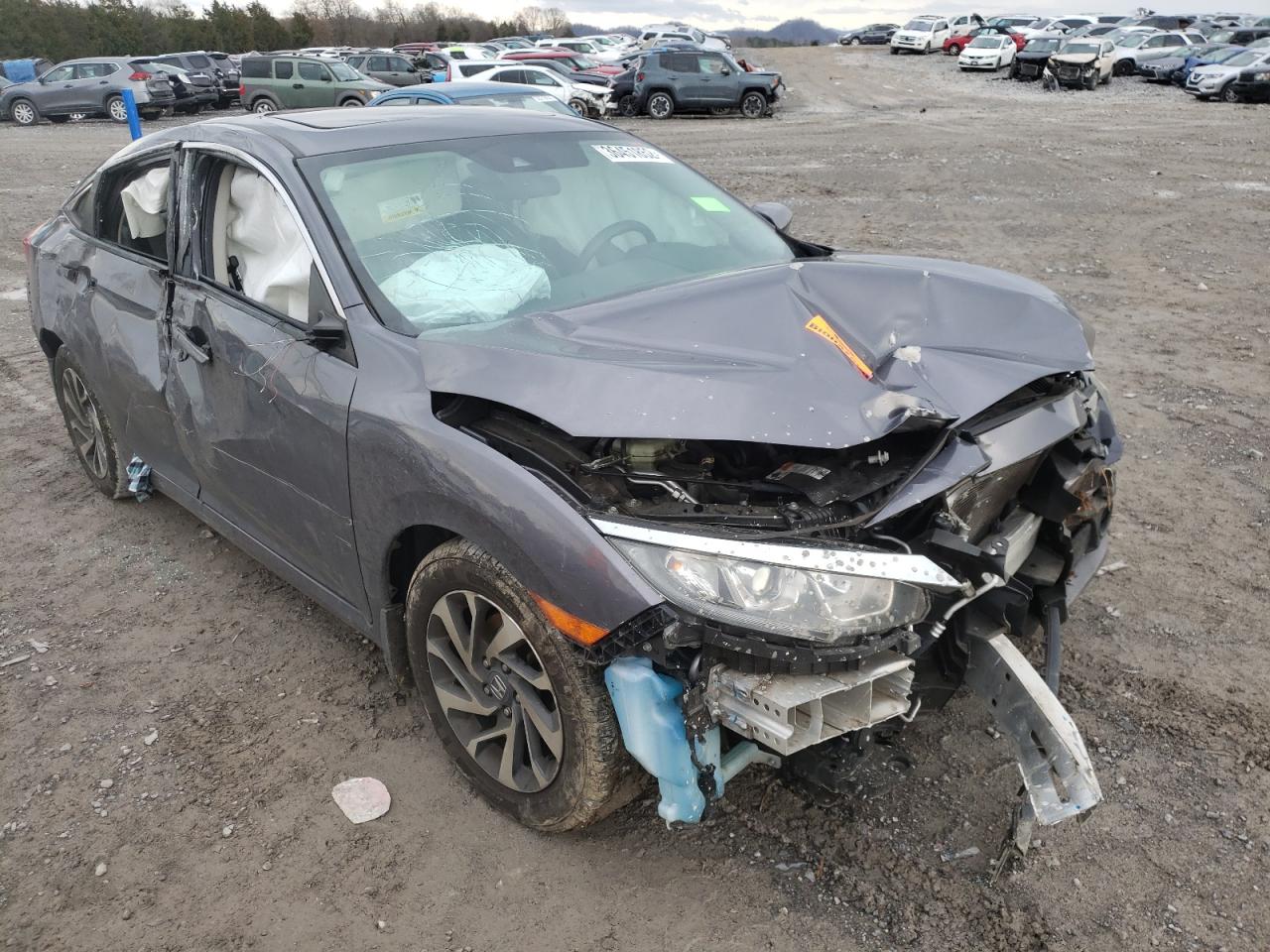HONDA CIVIC EX 2016 with VIN 19XFC2F88GE059485 - Photo from auction