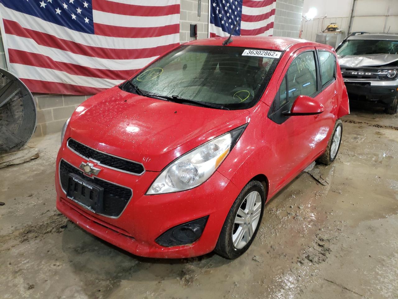 Photo 2 from auction – 2014 CHEVROLET SPARK LS with VIN KL8CA6S99EC457235