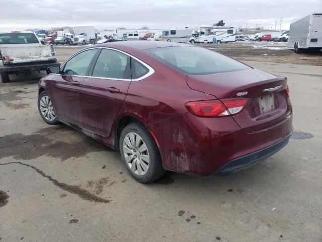 Photo 3 from auction – 2016 CHRYSLER 200 LX with VIN 1C3CCCFB4GN122943