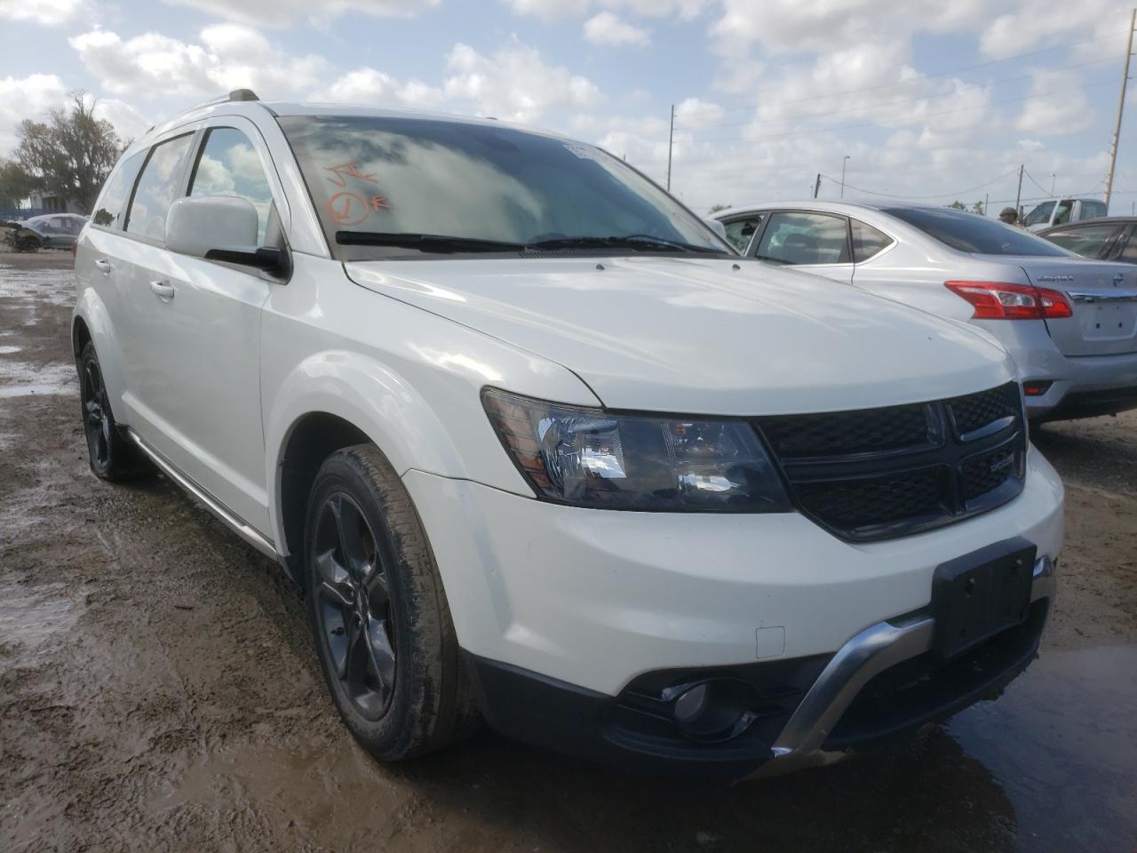 DODGE JOURNEY CR 2018 with VIN 3C4PDCGG1JT378629 - Photo from auction