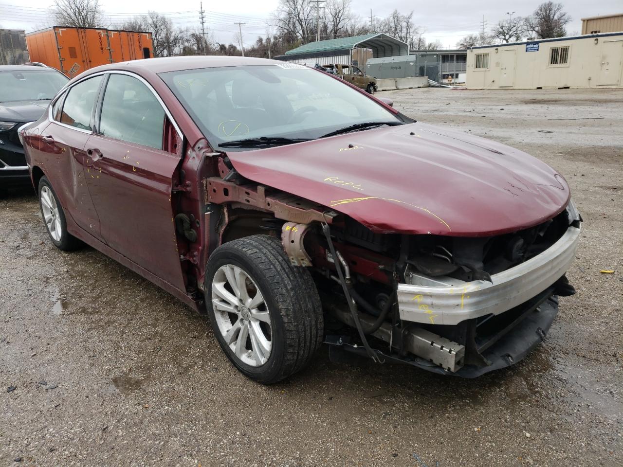 CHRYSLER 200 LIMITE 2015 with VIN 1C3CCCAB3FN637776 - Photo from auction