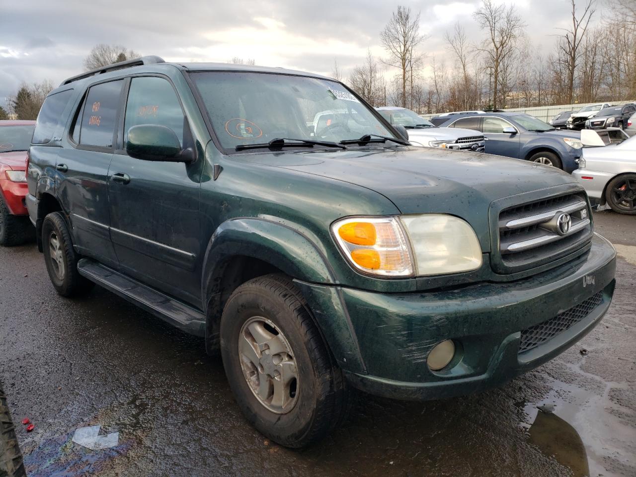 TOYOTA SEQUOIA LI 2002 with VIN 5TDBT48A92S082749 - Photo from auction