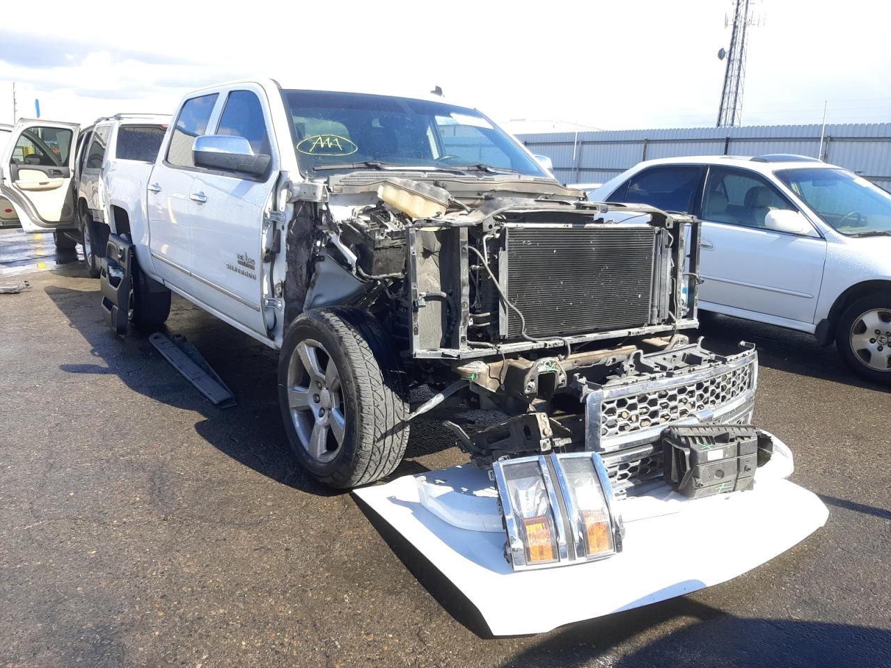 CHEVROLET SILVERADO 2014 with VIN 3GCPCREC4EG176355 - Photo from auction