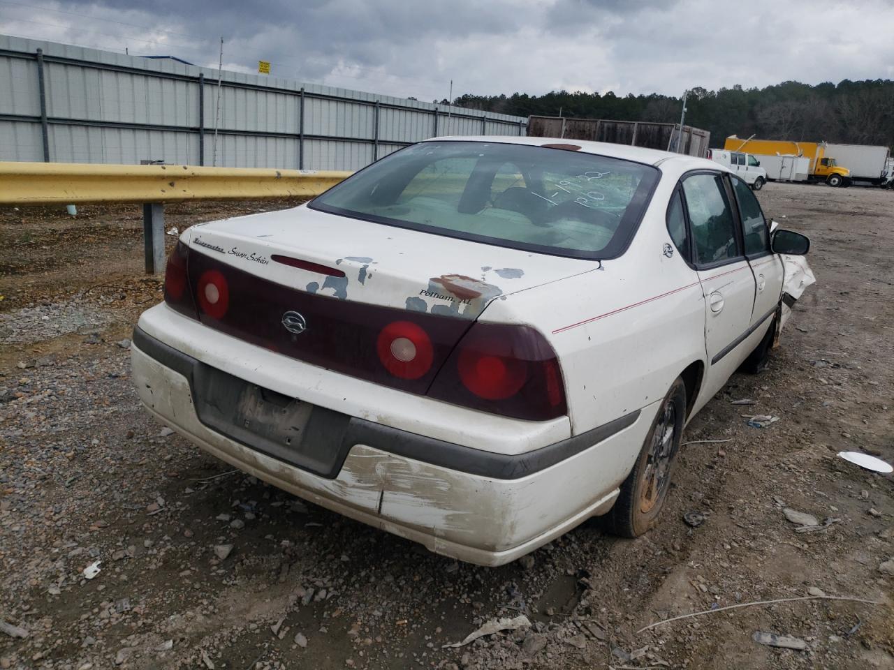 Photo 4 from auction – 2002 CHEVROLET IMPALA with VIN 2G1WF52E729183302