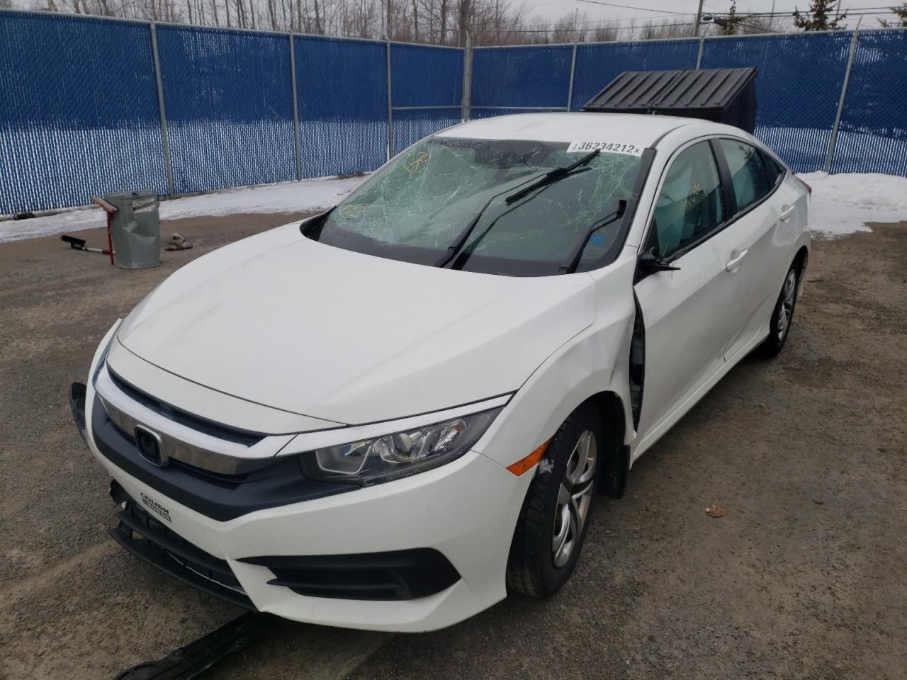 Photo 2 from auction – 2017 HONDA CIVIC LX with VIN 2HGFC2F55HH033732