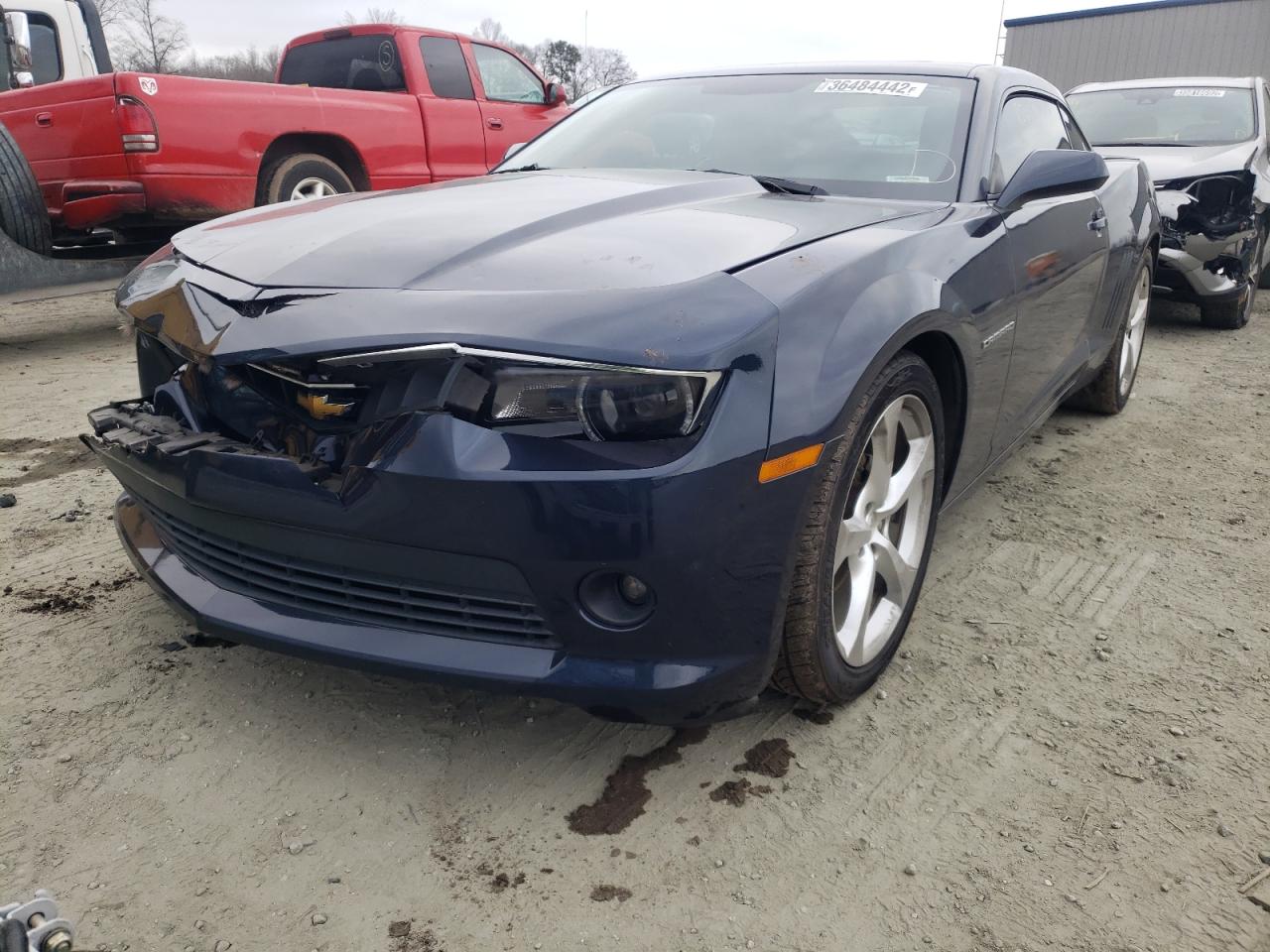 Photo 2 from auction – 2015 CHEVROLET CAMARO LT with VIN 2G1FF1E38F9216235