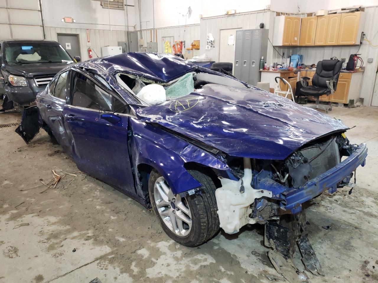 FORD FUSION SE 2014 with VIN 1FA6P0H70E5352888 - Photo from auction