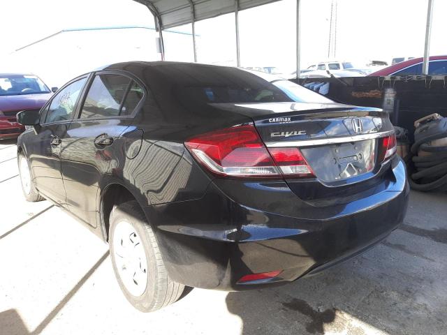 Photo 3 from auction – 2014 HONDA CIVIC LX with VIN 19XFB2F55EE242378