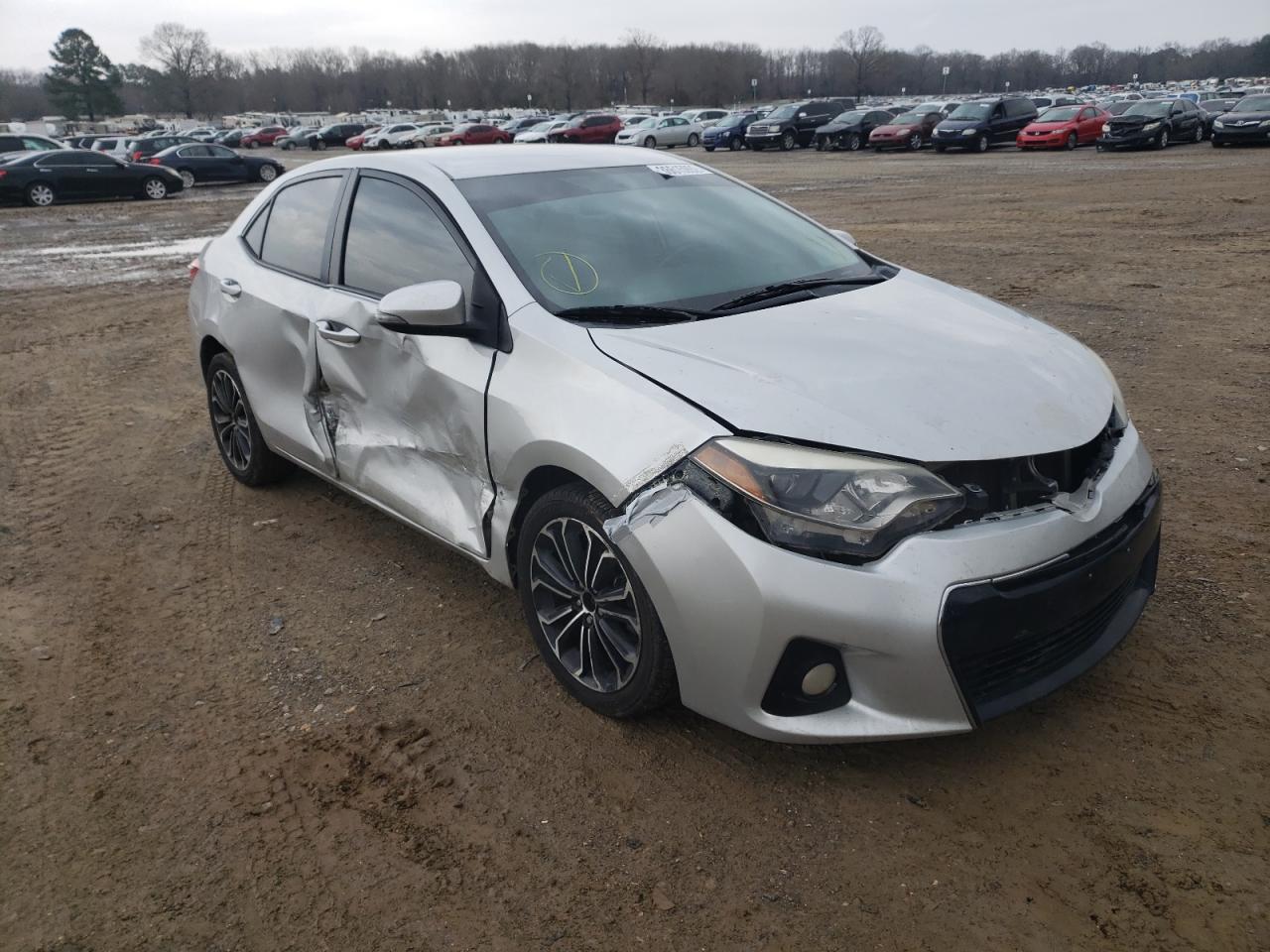 TOYOTA COROLLA L 2014 with VIN 5YFBURHEXEP084780 - Photo from auction