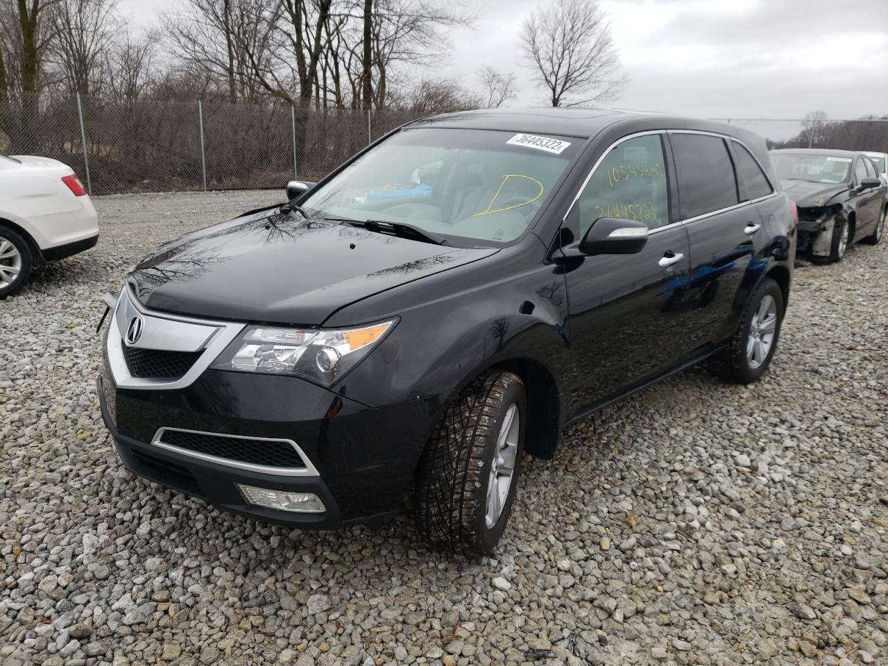Photo 2 from auction – 2011 ACURA MDX TECHNO with VIN 2HNYD2H69BH519522