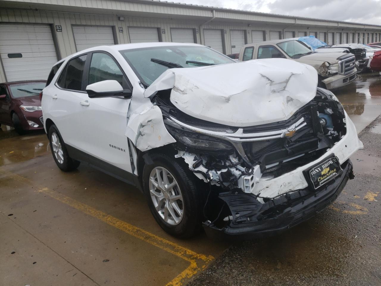 CHEVROLET EQUINOX LT 2022 with VIN 3GNAXKEV7NL112277 - Photo from auction