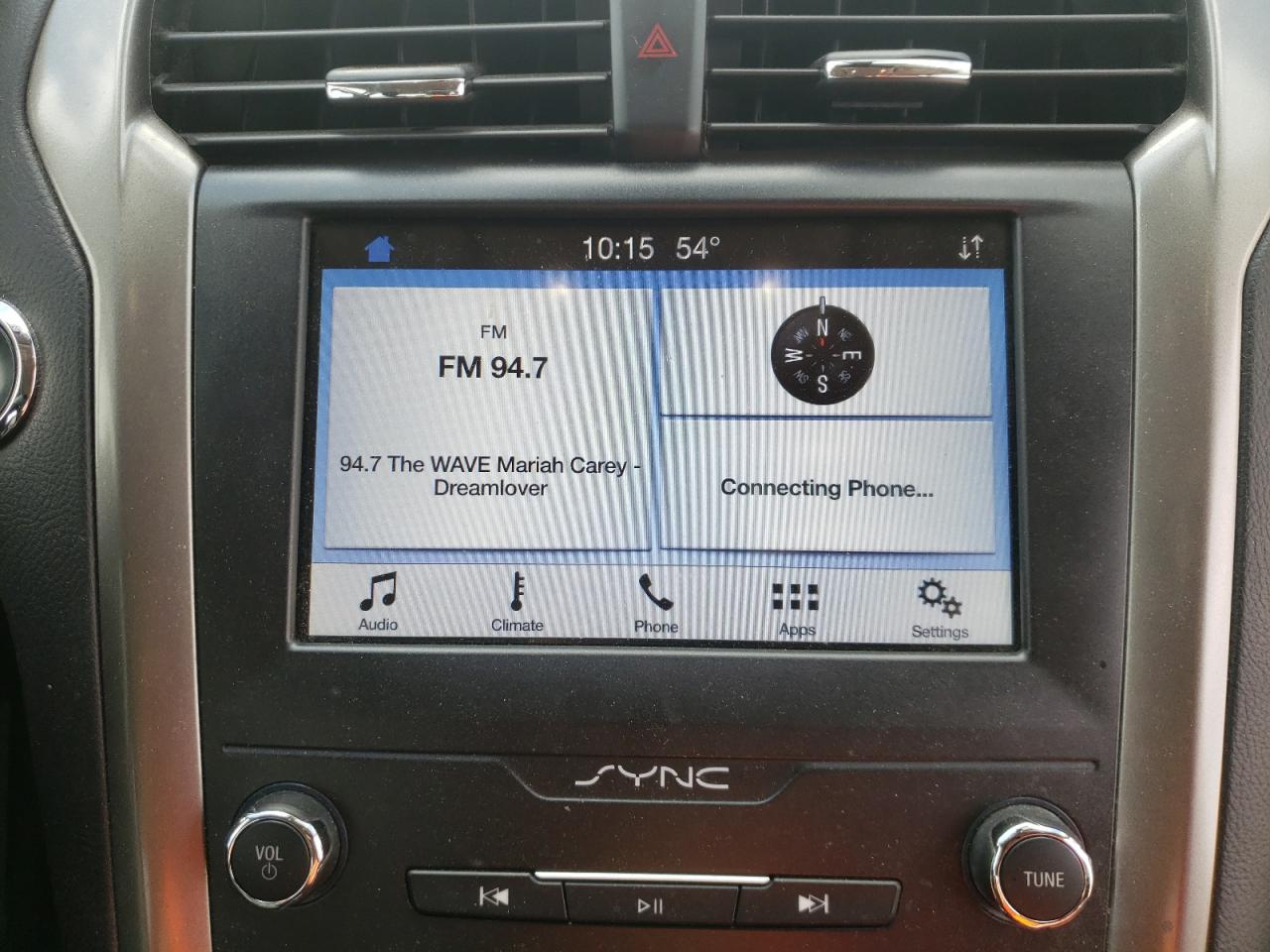 Photo 9 from auction – 2019 FORD FUSION SEL with VIN 3FA6P0CD1KR269346