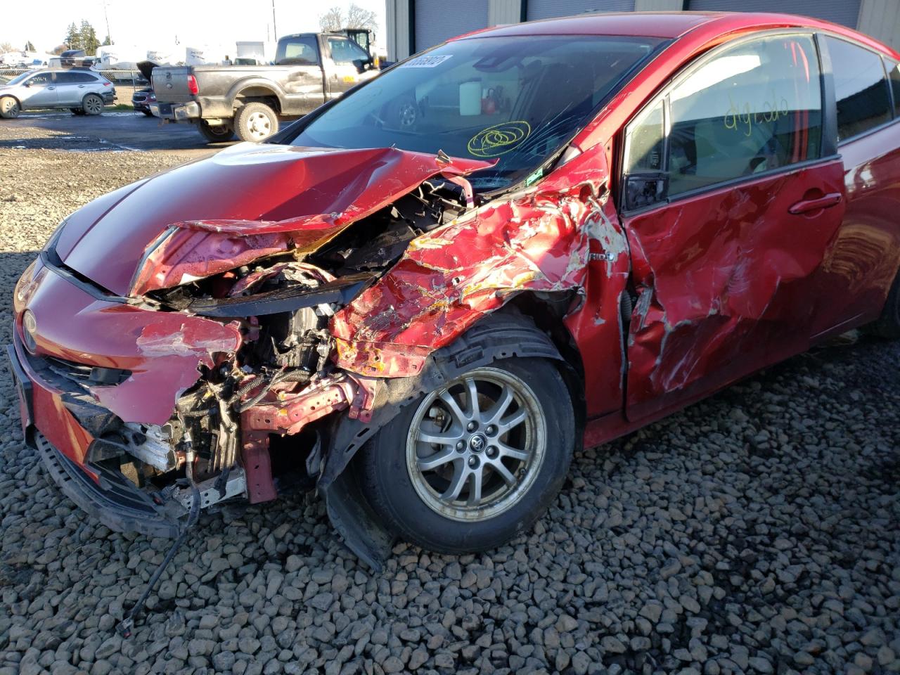 Photo 9 from auction – 2018 TOYOTA PRIUS with VIN JTDKBRFU3J3581138
