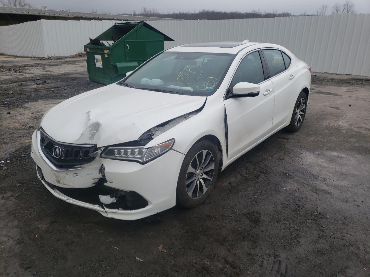 Photo 2 from auction – 2017 ACURA TLX TECH with VIN 19UUB1F54HA007304