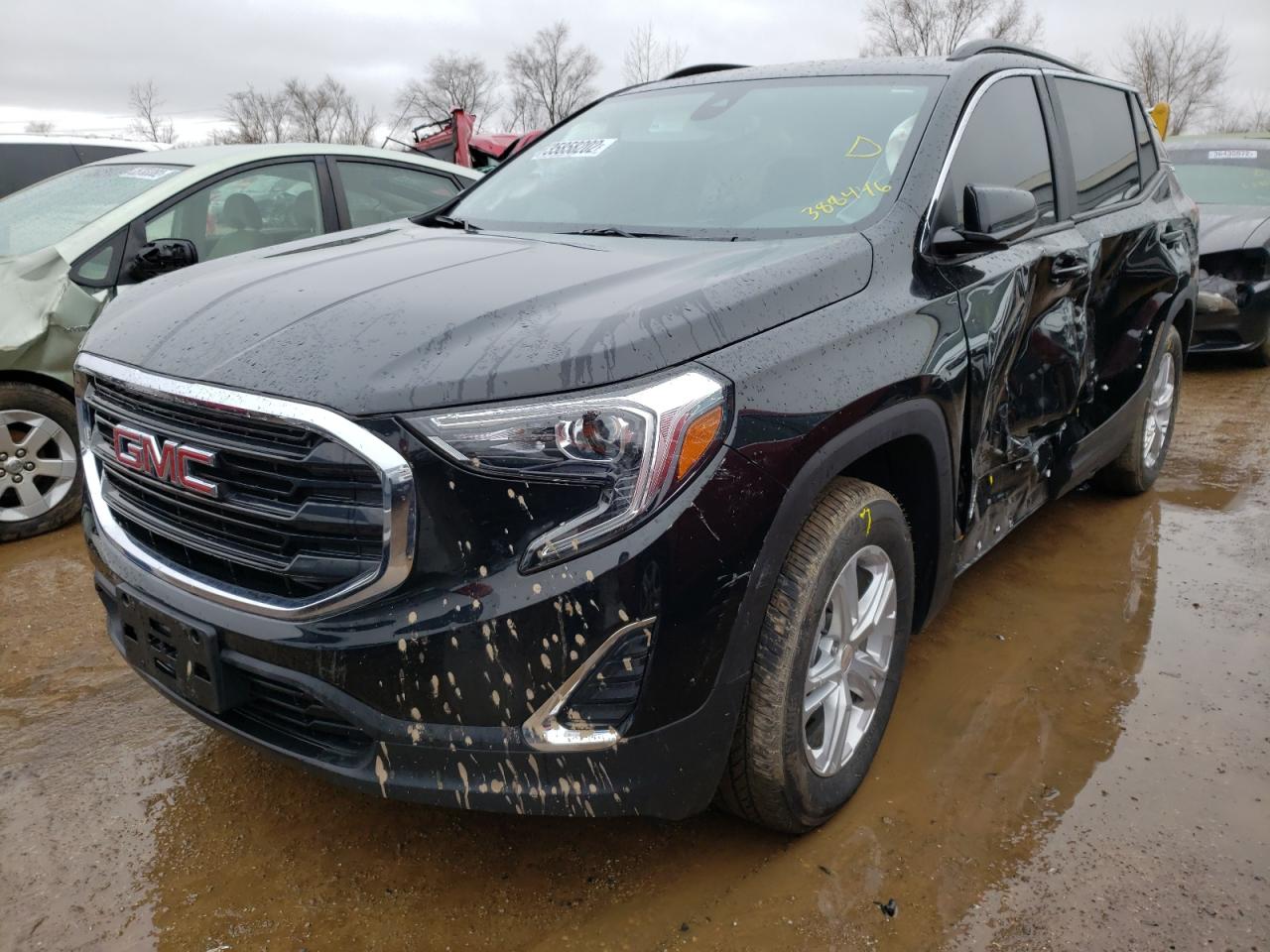 Photo 2 from auction – 2021 GMC TERRAIN SL with VIN 3GKALTEV6ML388446