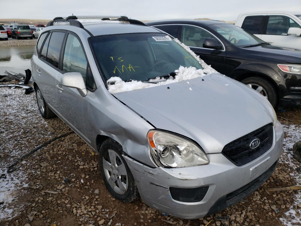 KIA RONDO BASE 2009 with VIN KNAFG528X97224254 - Photo from auction