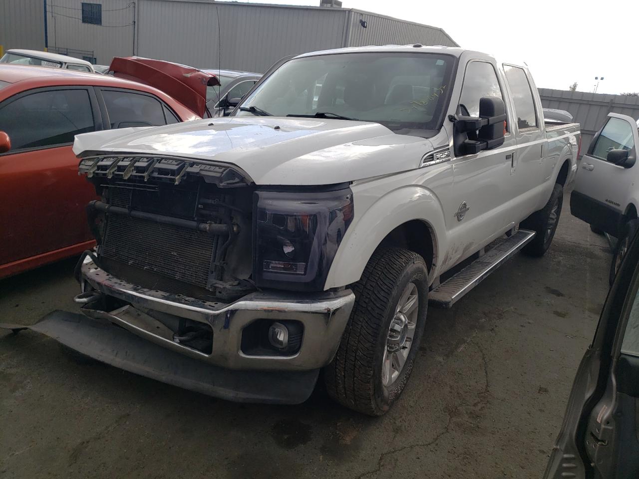 Photo 2 from auction – 2014 FORD F250 SUPER with VIN 1FT7W2BT6EEA22160