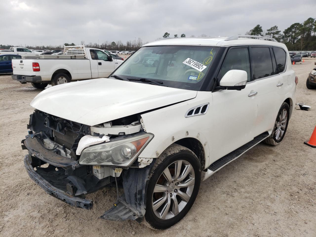 Photo 2 from auction – 2012 INFINITI QX56 with VIN JN8AZ2NF8C9517585