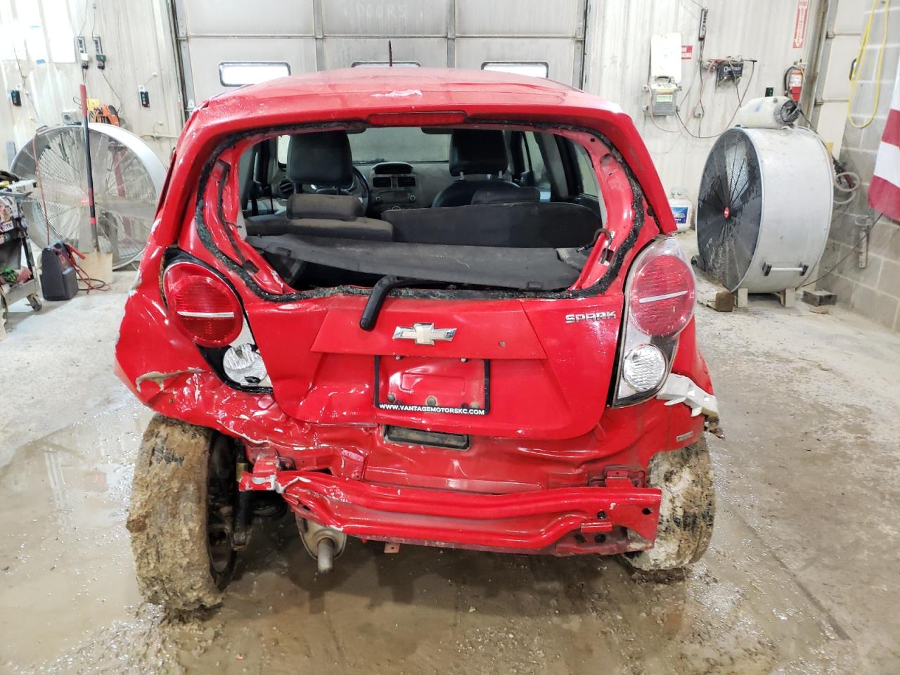 Photo 9 from auction – 2014 CHEVROLET SPARK LS with VIN KL8CA6S99EC457235