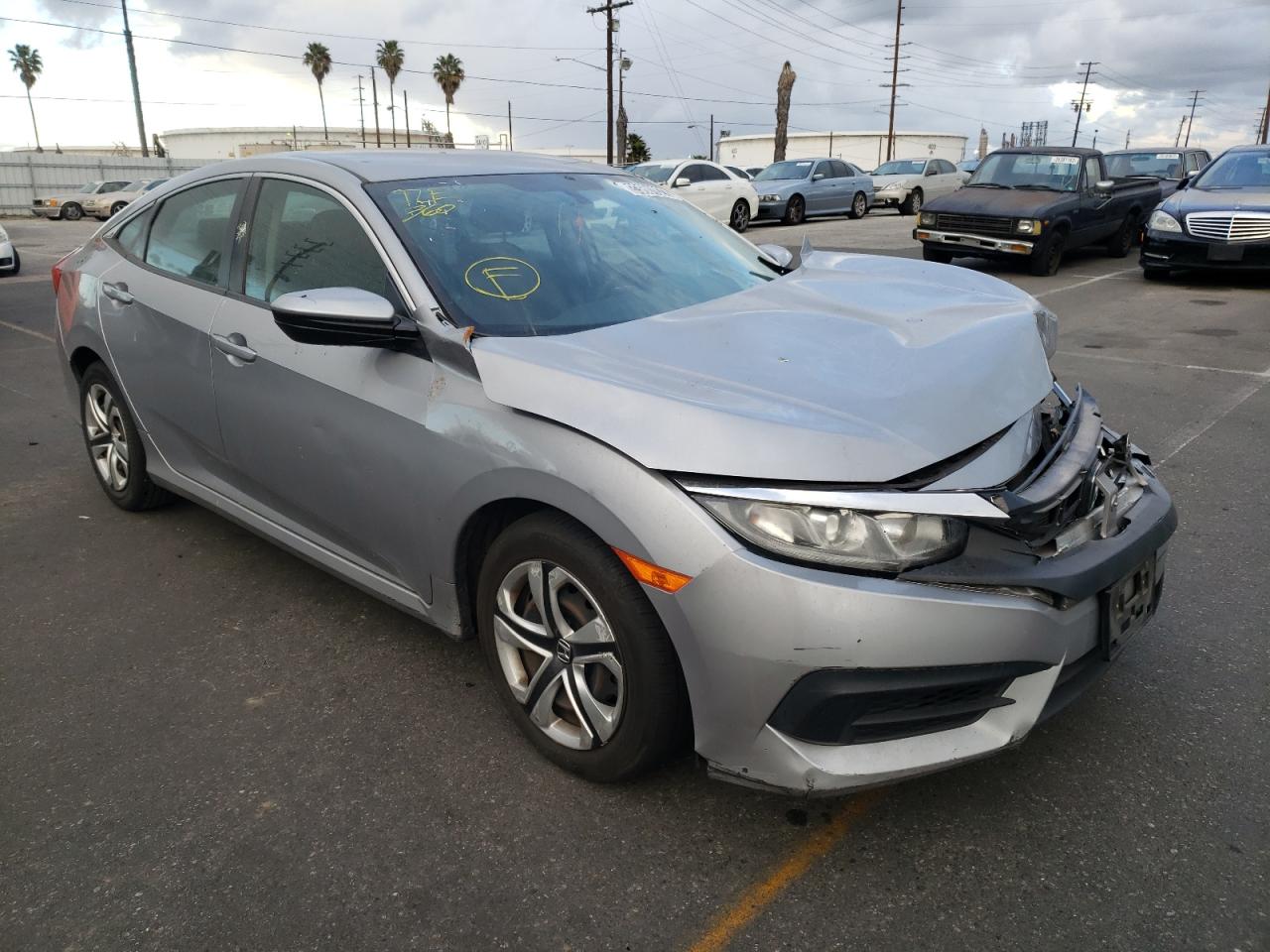 HONDA CIVIC LX 2016 with VIN 2HGFC2F56GH559608 - Photo from auction