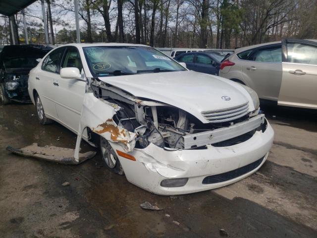 LEXUS ES 300 2003 with VIN JTHBF30G930107198 - Photo from auction