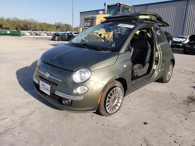 Photo 2 from auction – 2012 FIAT 500 LOUNGE with VIN 3C3CFFER7CT111162