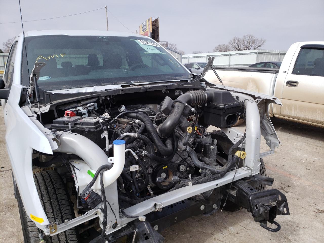 Photo 9 from auction – 2021 FORD F150 SUPER with VIN 1FTFW1E52MKD81962