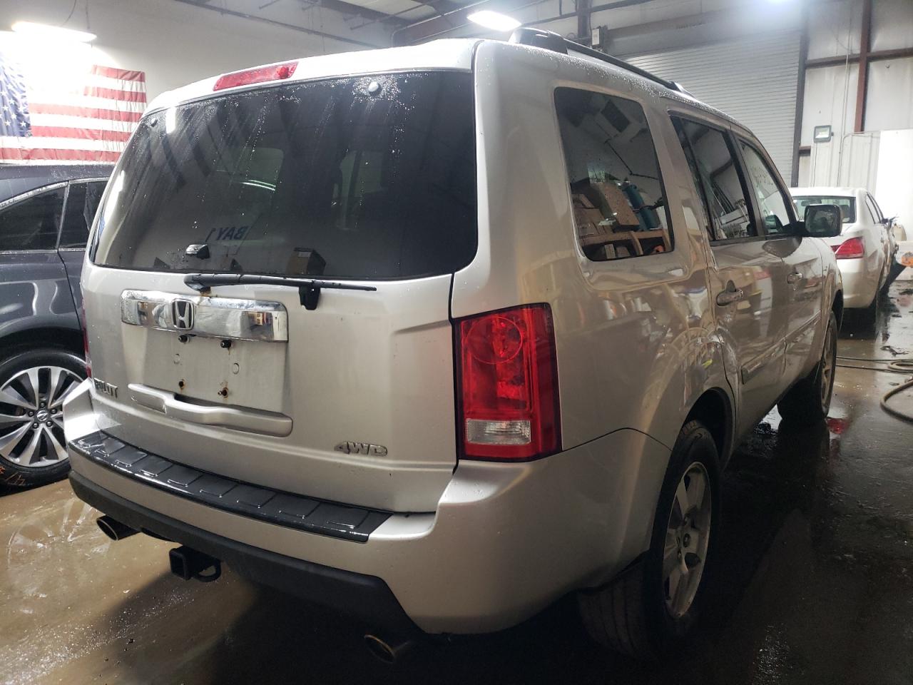 Photo 4 from auction – 2009 HONDA PILOT EXL with VIN 5FNYF48569B004741