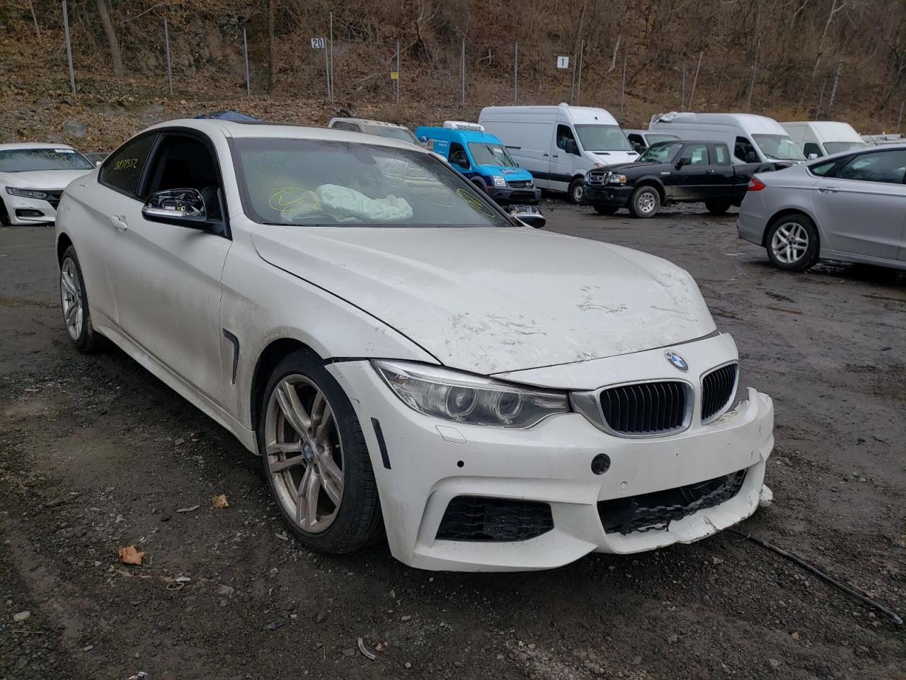 BMW 435 XI 2014 with VIN WBA3R5C51EK187765 - Photo from auction