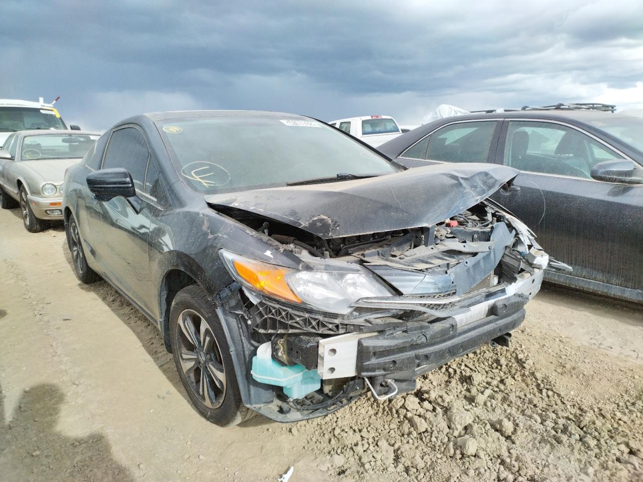 HONDA CIVIC EX 2014 with VIN 2HGFG3B84EH502749 - Photo from auction