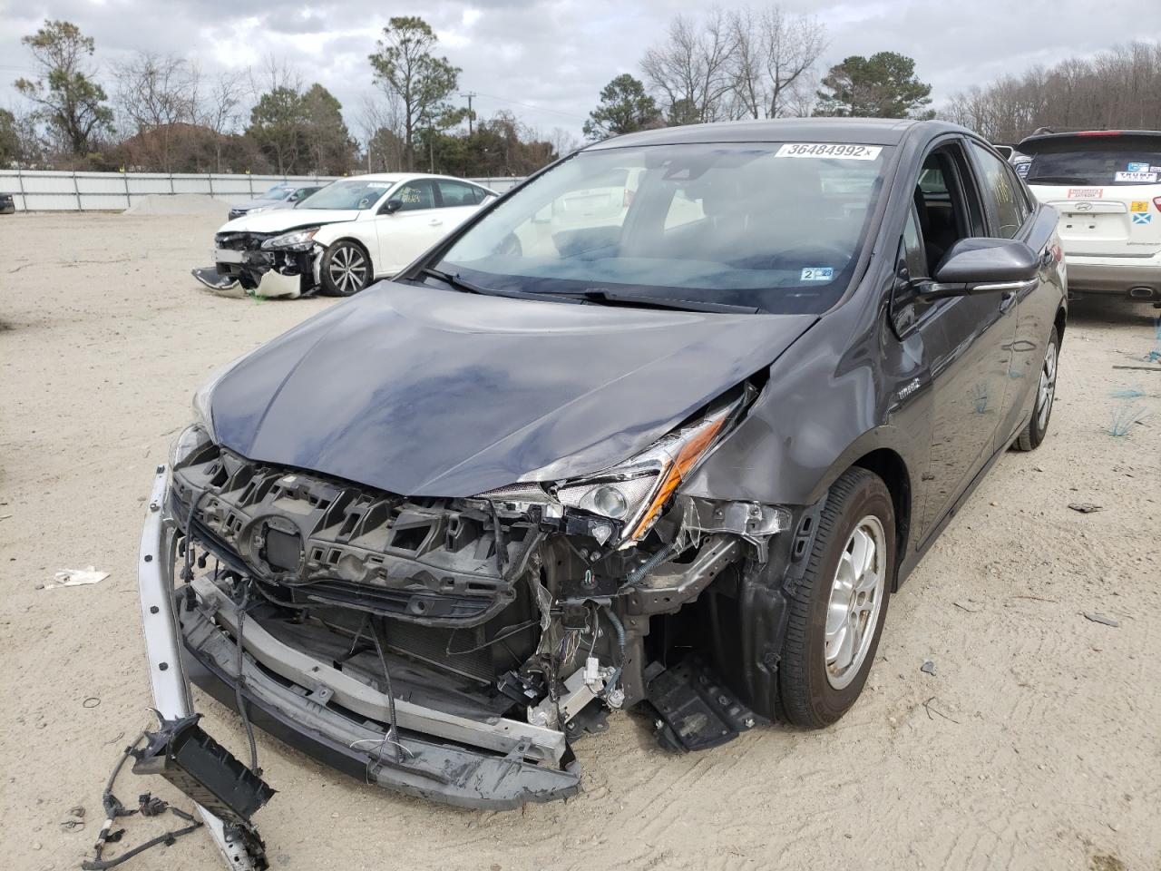 Photo 2 from auction – 2017 TOYOTA PRIUS with VIN JTDKARFU3H3543146