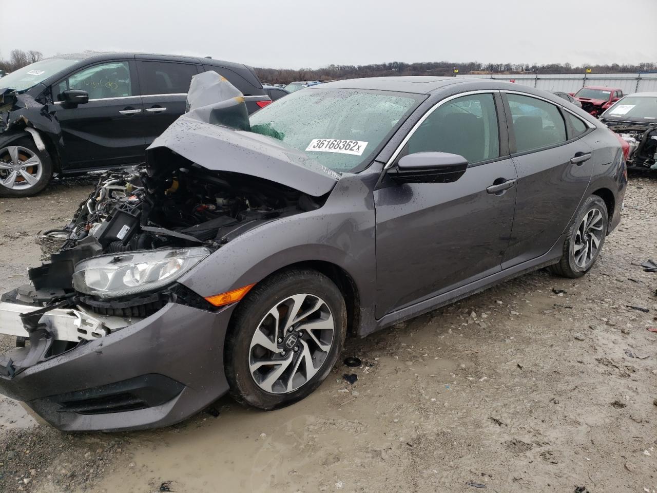 Photo 2 from auction – 2016 HONDA CIVIC EX with VIN 19XFC2F78GE033959