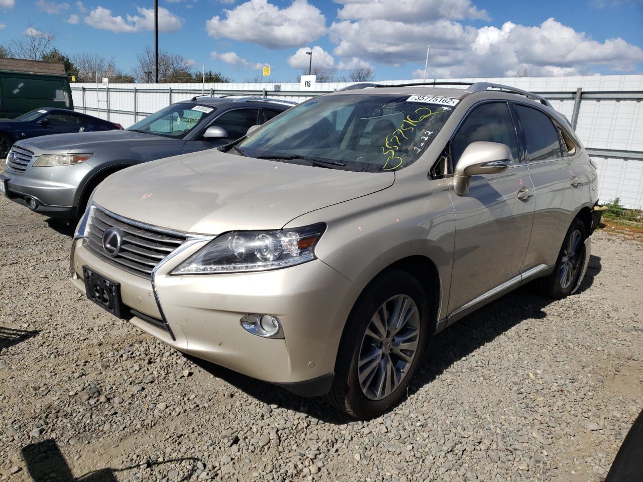 Photo 2 from auction – 2013 LEXUS RX 350 BAS with VIN 2T2BK1BA5DC170571