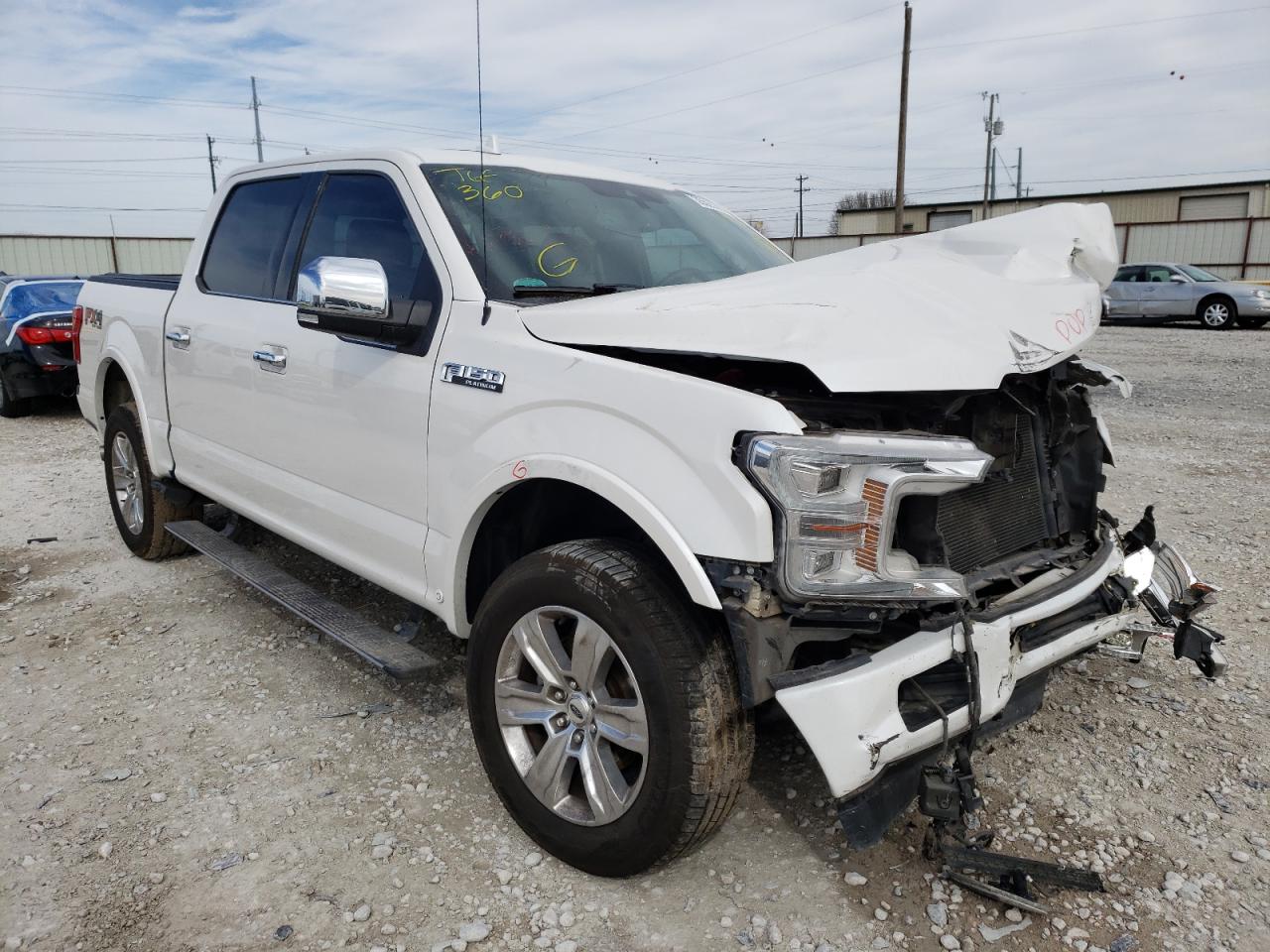 Photo 1 from auction – 2018 FORD F150 SUPER with VIN 1FTEW1E5XJFC14510