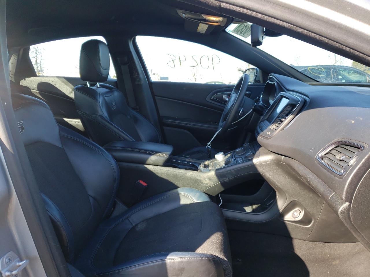 Photo 5 from auction – 2015 CHRYSLER 200 S with VIN 1C3CCCDG6FN563325