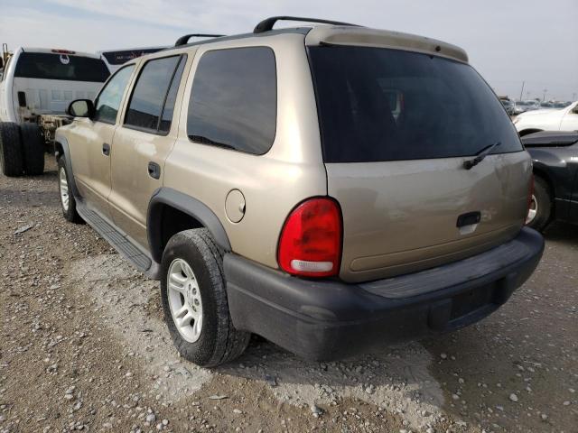 Photo 3 from auction – 2003 DODGE DURANGO SP with VIN 1D4HR38N33F547391
