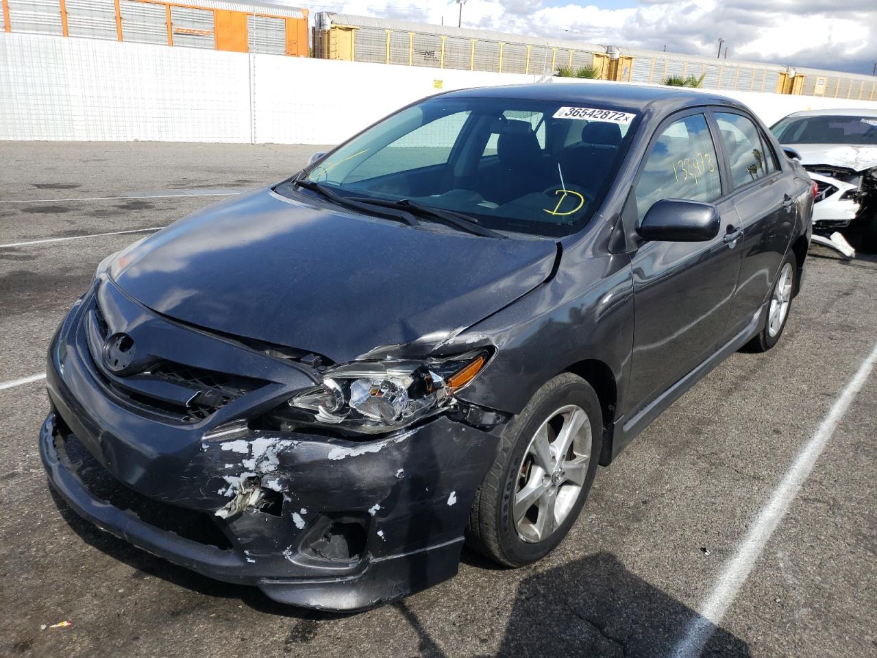 Photo 2 from auction – 2013 TOYOTA COROLLA BA with VIN 5YFBU4EE0DP206598