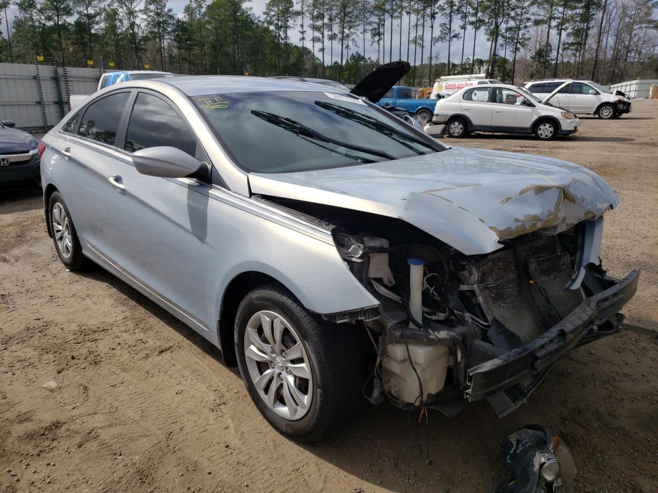 HYUNDAI SONATA GLS 2011 with VIN 5NPEB4AC5BH052990 - Photo from auction