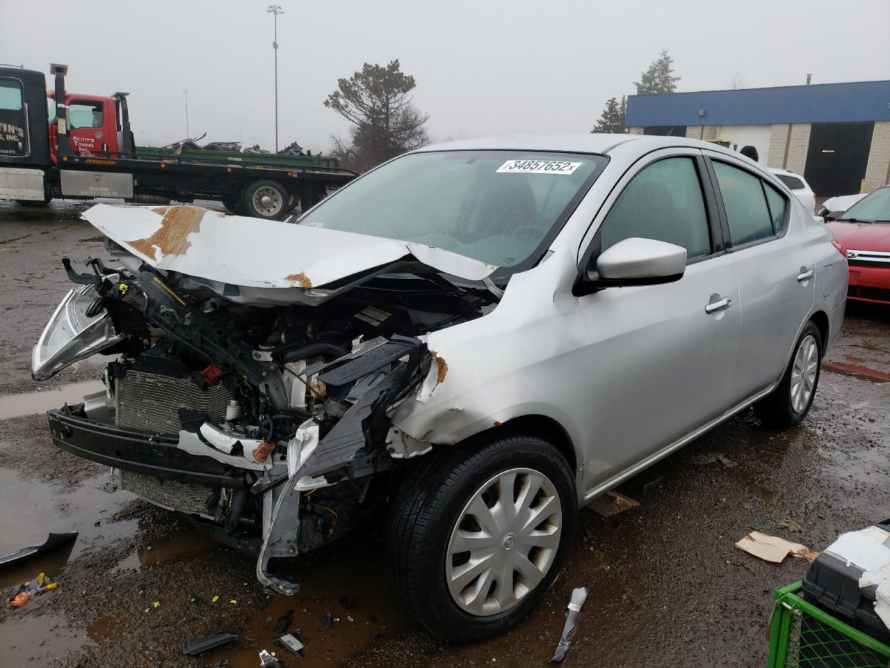 Photo 2 from auction – 2017 NISSAN VERSA S with VIN 3N1CN7AP3HK454253