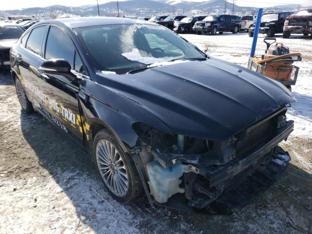 FORD FUSION SE 2014 with VIN 3FA6P0HD0ER268802 - Photo from auction