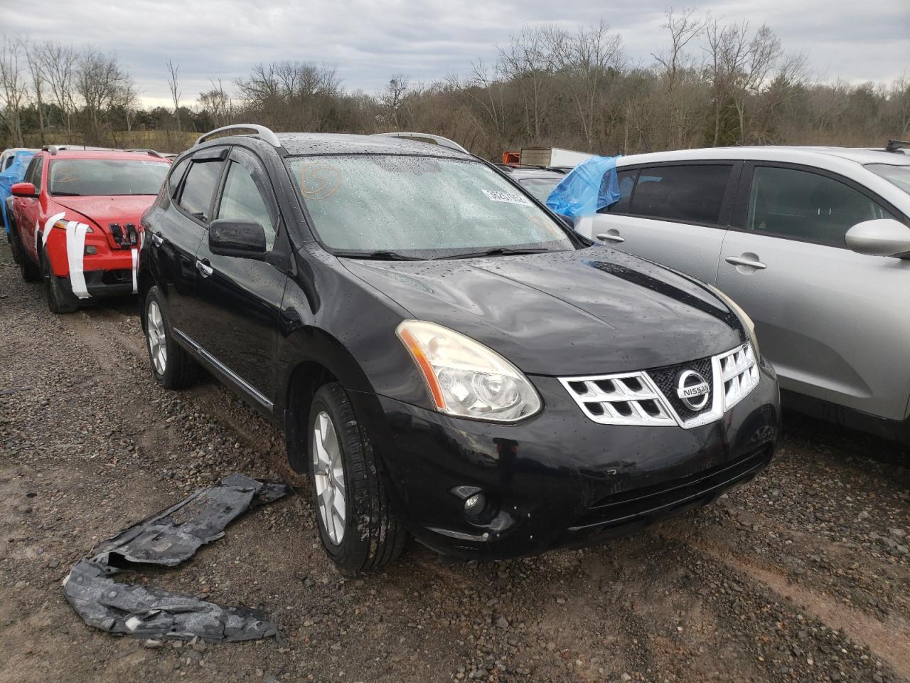 NISSAN ROGUE S 2011 with VIN JN8AS5MV7BW665709 - Photo from auction