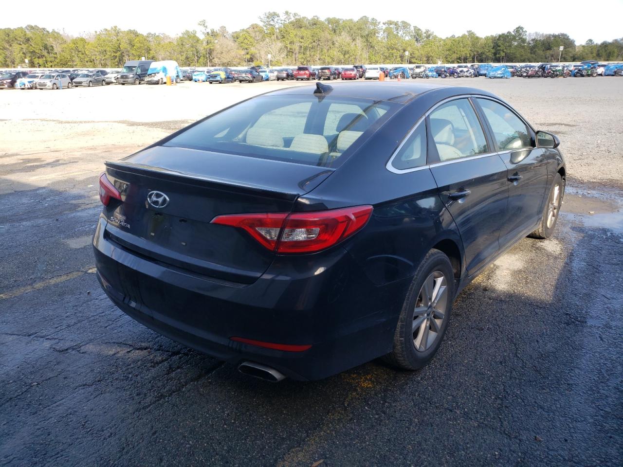 Photo 4 from auction – 2017 HYUNDAI SONATA SE with VIN 5NPE24AF2HH533377