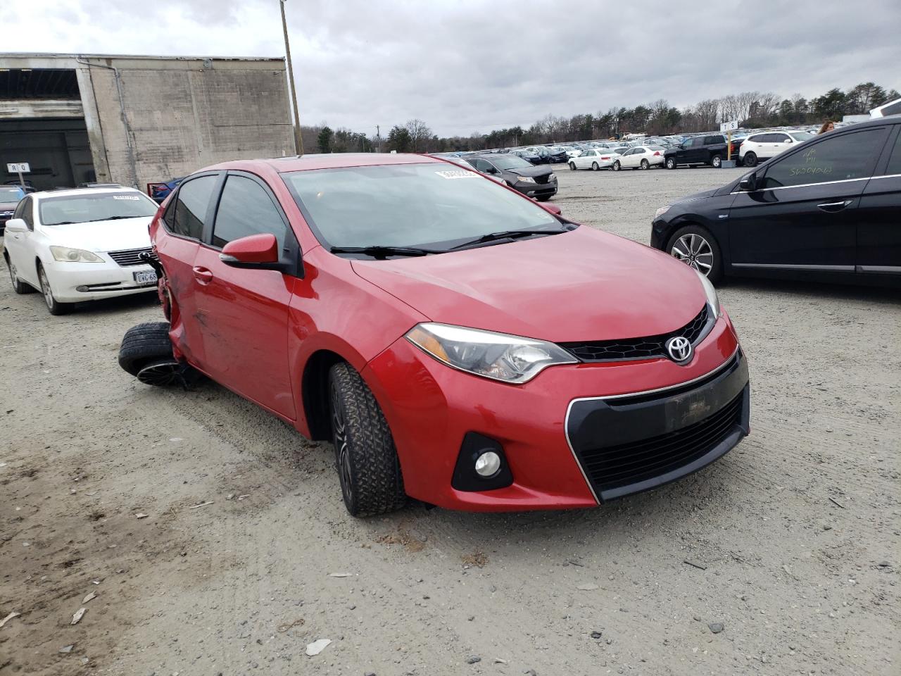 TOYOTA COROLLA L 2015 with VIN 2T1BURHEXFC426116 - Photo from auction