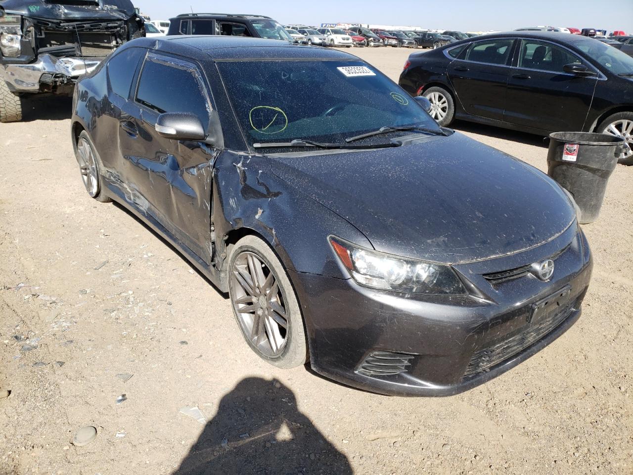 TOYOTA SCION TC 2013 with VIN JTKJF5C72D3063946 - Photo from auction