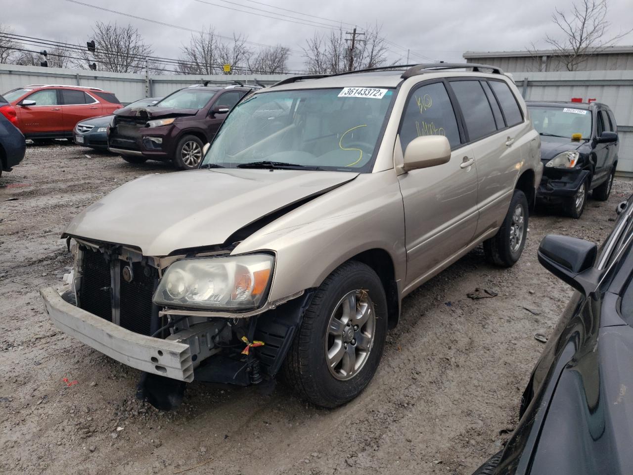 Photo 2 from auction – 2005 TOYOTA HIGHLANDER with VIN JTEEP21A550134011