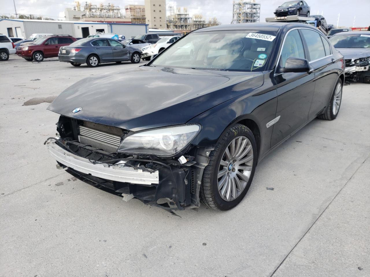 Photo 2 from auction – 2012 BMW 750 LI with VIN WBAKB8C58CC964810