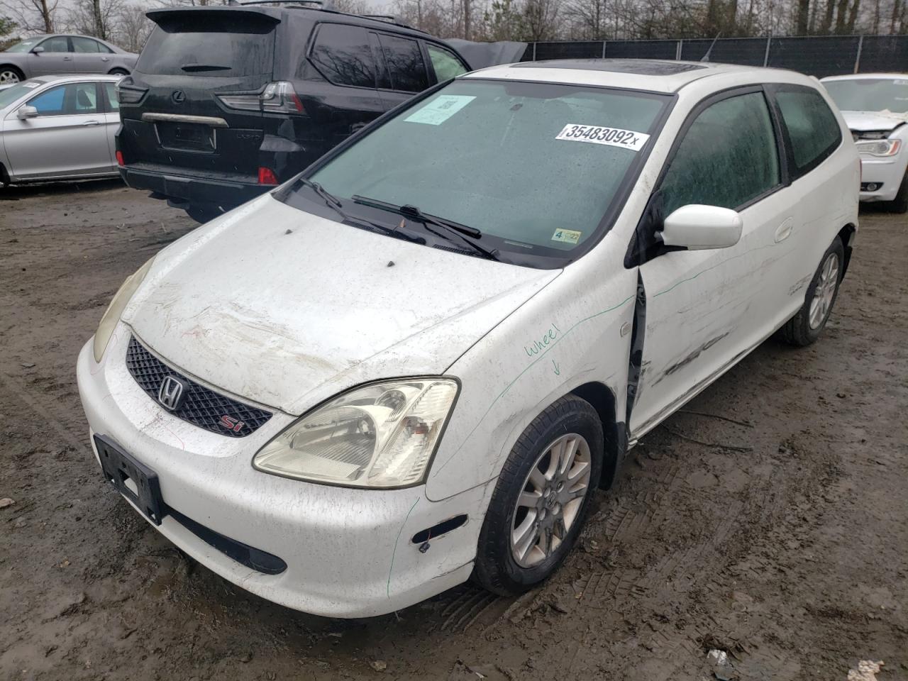 Photo 2 from auction – 2002 HONDA CIVIC SI with VIN SHHEP33522U303164